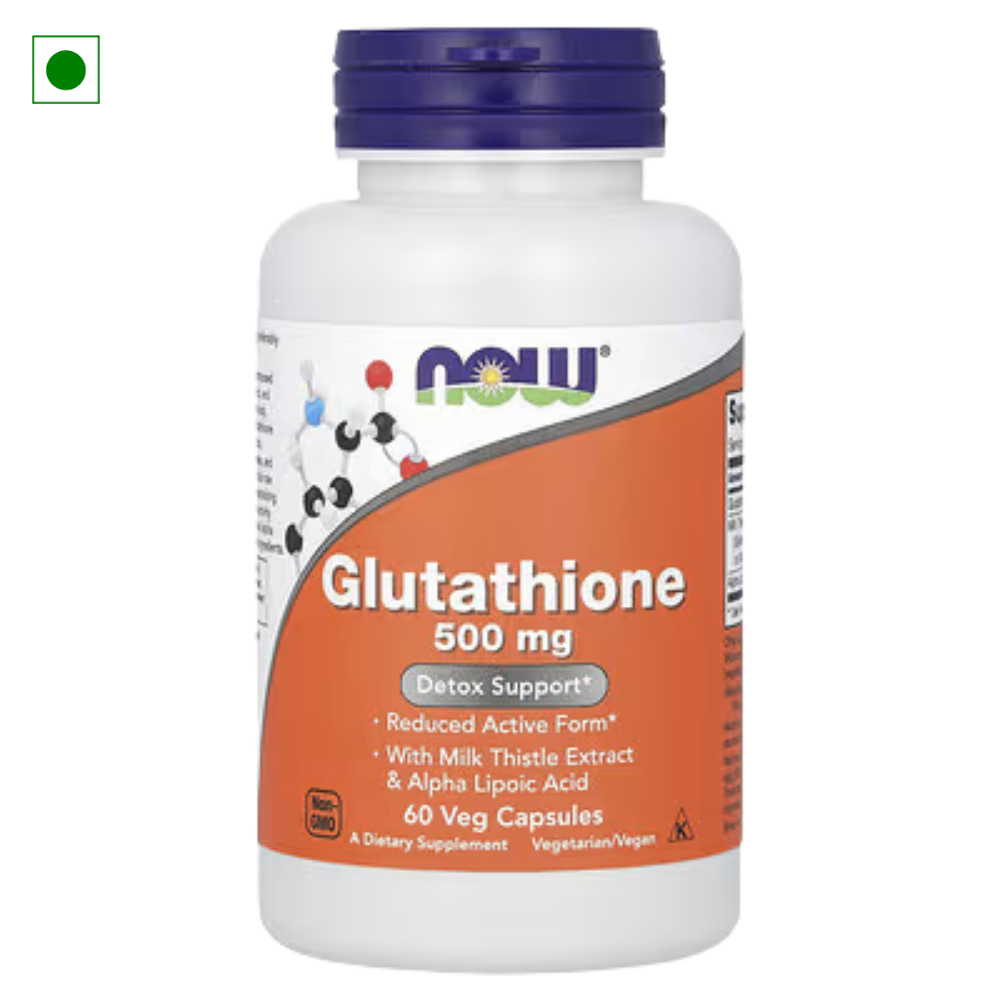 NOW Foods, Glutathione, 500 mg, 60 Veg Capsules
