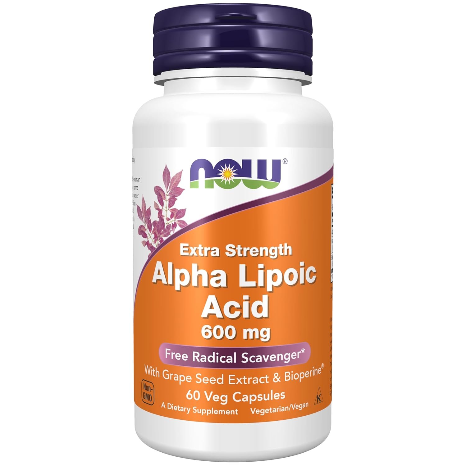 NOW Foods, Alpha Lipoic Acid, 60 Veg Capsules
