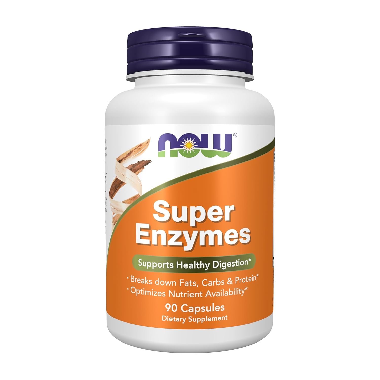 NOW Foods, Super Enzymes, 90 Capsules